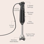 Vitamix 2-Speed Immersion Blender - Black