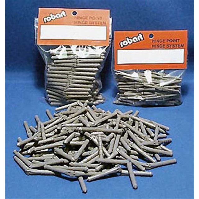 Robart Manufacturing 1/8Steel Pin Hinge Points 100 ROB311B Hardware & Linkages Airplane