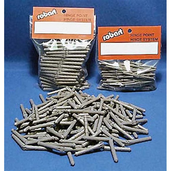 Robart Manufacturing 1/8Steel Pin Hinge Points 100 ROB311B Hardware & Linkages Airplane