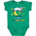 thumbnail image 3 of Inktastic I Love my Papa to the Moon and Back Cute Sheep Boys or Girls Baby Bodysuit, 3 of 5