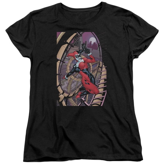 Batman - Harley First - Women's Short Sleeve Shirt - Medium