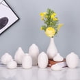 thumbnail image 6 of Ceramic Bud Vase Set of 10 - White Mini Flower Vases for Dining Table Centerpieces, Wedding Decor & Aesthetic Desk Arrangements, 6 of 6