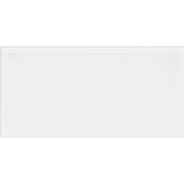 15 pack White 8-in. x 16-in. Subway Polished Glass Floor and Wall Tile (13.33 Sq ft/case)
