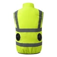 thumbnail image 4 of Men's Long Sleeve Hooded Conditioning Jacket with USB Charging Fan for Outdoor Heatstroke Prevention, 4 of 9
