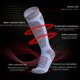 thumbnail image 4 of Calcetines deportivos para mujer Calcetines de esquí Calcetines de compresión hasta la rodilla Invierno, 4 of 8