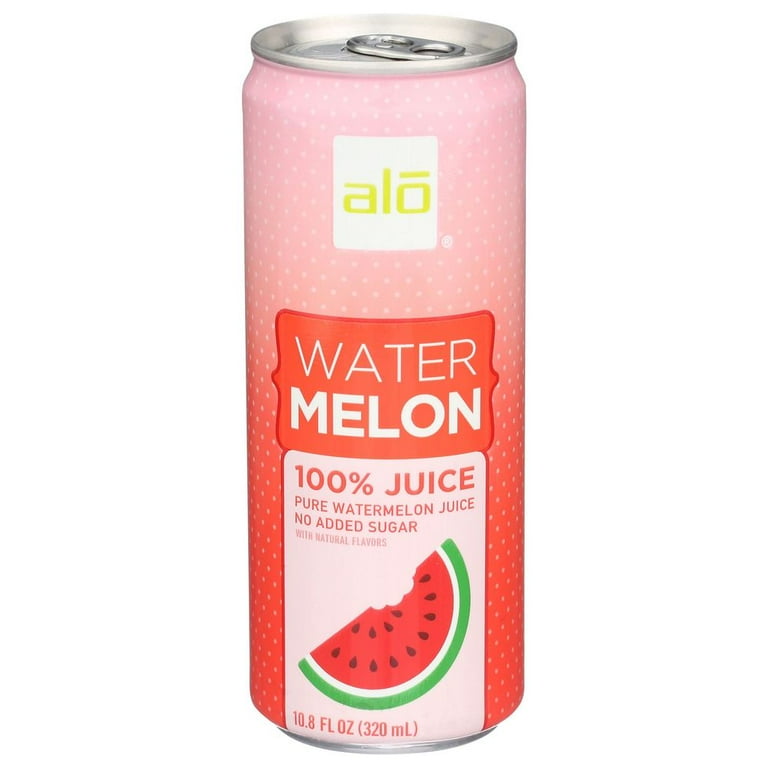 Alo 100 Percent Watermelon Juice Alo 100% Juice Drink With Pulp