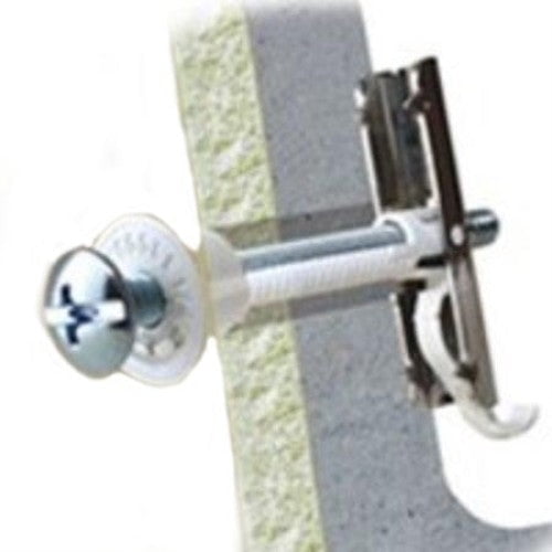 425S - ANCHOR FLIP TOGGLE 1/4-20X2-1/2I UNIVERSAL 274LBS W/SCREW 2PC/SET
