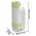 thumbnail image 3 of 60-120X Portable Microscope for Kids Science Experiments with LED Light Handheld Magnifier for Outdoor Classroom Learning Educational Toy Specimen Observation Tool, 3 of 3