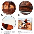 thumbnail image 3 of Designart "Graceful Desert Piano in Watercolor I" Music Framed Wall Art Decor - Vintage Brown Music Piano Bedroom Framed Canvas Wall Art, 3 of 6