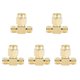 thumbnail image 1 of 5pcs SMA Male to Dual SMA Female 50 Ohm Gold Plated Brass Adapter Standard Polarity, 1 of 4