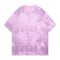 thumbnail image 1 of T-Shirts Décontractés Teinture sur Nœuds pour Hommes Manches Courtes Col Rond Graphique Basique Tee Hipster Hip Hop Tee Shirts, 1 of 3