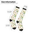 thumbnail image 2 of Fotbe Cute Frog Calcetas Divertidas Estampadas para Hombre y Mujer, Calcetas de Algodón hasta la Rodilla para Caminar, Correr, Enfermería y Embarazo, 2 of 6