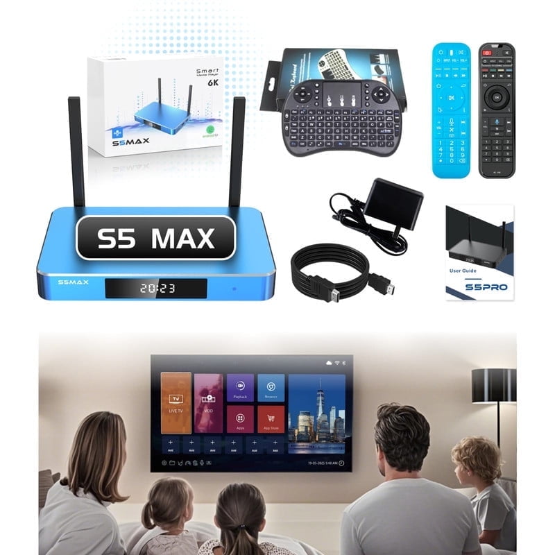 テレビ DigiBox D3 Plus 6K 4GB RAM 64GB DigiBox D3 Plus Android TV Box - YouTube