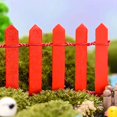 thumbnail image 3 of BESTSKY Mini Fairy Garden Fence,Mini Design Diy Garden Fence,Fairy-Tale Style Decoration Mini Fairy Garden Accessories,Multi-Functional Use Mini Fairy Garden Accessories,Yellow, 3 of 4