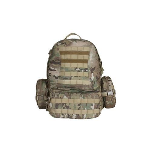 NEW Advanced Hydro Assault Pack MOLLE Hiking Hunting Backpack w Bladder BLACK 