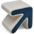 thumbnail image 4 of Modern Velvet Arrow Stool - Multifunctional Furniture for Living Room, Bedroom & More, 4 of 6