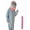 Blue, variant on Silly Big Mouth Monster Jumpsuit - Premium Soft Fleece Halloween Costume Onesie, Funny Loungewear with Giant Comb for Halloween Nights Party Red Size: M