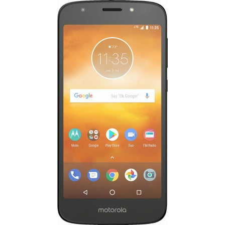 Boost Mobile Motorola Moto E5 Play 16GB Prepaid Smartphone, Black