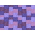 thumbnail image 1 of Ahgly Company Machine Washable Indoor Rectangle Transitional Purple Amethyst Purple Area Rugs, 2' x 4', 1 of 7