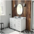 thumbnail image 2 of Dreamline VFDX482234RWMWH Dexterity 48" Free Standing Single Basin Vanity Set - White, 2 of 7