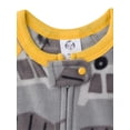 thumbnail image 5 of Gerber Baby & Toddler Boy Microfleece Blanket Sleeper Pajamas, 2-Pack, Sizes 0/3M-5T, 5 of 10