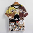 thumbnail image 4 of The Loud House T-Shirt for Women Casual Printed Tee Stylish Soft Graphic Shirts Top Short-Sleeve Outfit XL, 4 of 8