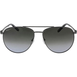 Salvatore Ferragamo SF883SA 001 Black Square Sunglasses for  display picture 3