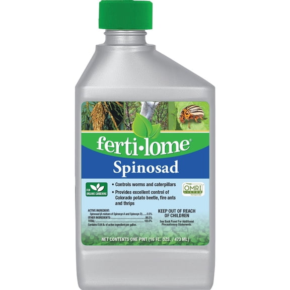 Ferti Lome Spinosad Insecticide - Bagworm, Tent Caterpillar, Chewing Insect Killer - 16 oz. — Residential Use, Standard Application