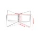 thumbnail image 5 of Soporte Plegable para Caja Acampada Con Almacenamiento Acero Inoxidable Viajes, 5 of 5