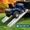 thumbnail image 5 of 2-Pack 60 In Aluminum Loading Ramps 6000LBS Heavy Duty ATV UTV Motorcycle Ramp with Hook for Truck Tractor Lawn Mower Use, 5 of 5