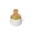 thumbnail image 2 of Full Circle, Brosse à Bubble Up Bambou Vert, Blanc, 2 of 4