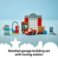 thumbnail image 5 of LEGO DUPLO Disney and Pixar Cars McQueen’s Visit to Doc’s Garage - Lightning McQueen Cars Toy for Preschool Boys and Girls 2+ - Pretend Play and Sensory Toddler Toy - Gift Idea for Birthdays - 10456, 5 of 8