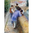 thumbnail image 3 of Pissarro, Camille 11x14 Black Modern Framed Museum Art Print Titled - Fishermen, 3 of 5