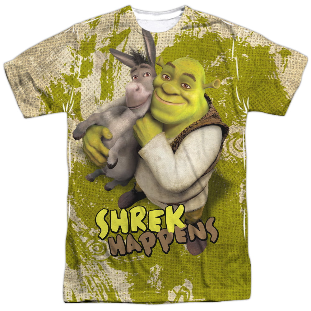 Shrek Movie Happens Navy Heather Toddler Little Boys T-Shirt Tee 