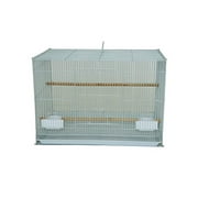 YML White Small Bird Breeding Cage