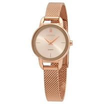 Citizen Quartz Rose Dial Rose Gold-tone Ladies Watch EZ7003-51X