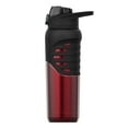 thumbnail image 2 of Dominate Stainless Steel Water Bottle, 24oz, Silicon Body Grip, Vacuum Insulated, Leak Proof - Red, 2 of 8