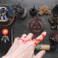 thumbnail image 2 of Creative Altar Design Ornament Wood Carving Ritual Ornament Altar Adornment, 2 of 8