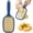 Blue, variant on 1pcs Stainless Steel Cheese Grater Set, Kitchen Professional Cheese Grater Flat Handheld Grater Kitchen Food for Potatoes Carrots Cheese(A)
