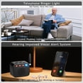 thumbnail image 6 of External Bluetooth Phone Ringer with 120dB Loud Alarm & LED Flashing Alerts for Cell Phones, 6 of 8