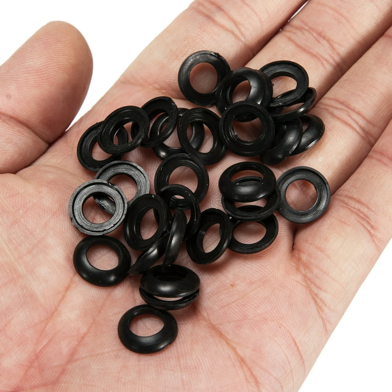 50pcs PVC Rubber Winding Check Ring Fishing Rod Building Components for Fly  Casting Rods 