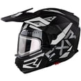 thumbnail image 3 of FXR Maverick X Modular Snowmobile Helmet Black/White 220623-1001-19, 3 of 6