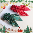 thumbnail image 4 of Ahabrexf Christmas Large Scrunchie Fashion Elastic Hairband, 4 of 6