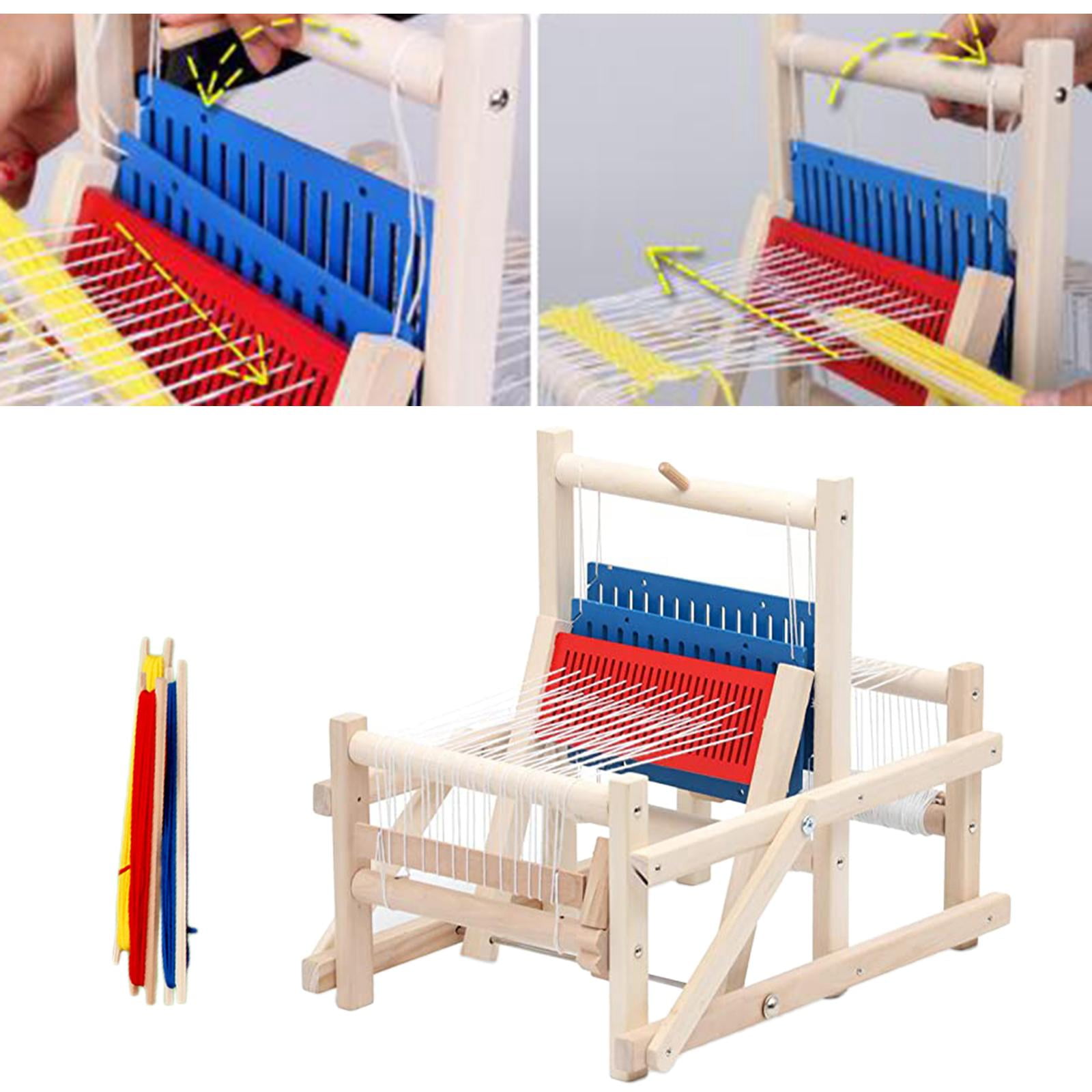 Wooden Traditional Weaving Loom Educational Toys for Kids Children -Knitting Toys