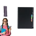 thumbnail image 2 of Fournitures Scolaires en Liquidation 2ml Carnet Intelligent Réutilisable Carnet Effaçable Carnet à Récurer / Ensemble de Carnet Connecté Numériquement Planificateur Réutilisable Intelligent & Bloc-Notes Carnet en Papier 8.5x6.1in, 2 of 7