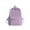 Purple, variant on 15Inch Cute Aesthetic Backpack,Simple Solid Color Backpacks Travel Laptop Backpack,Large Capacity Backpack For Junior And Senior High School Students