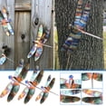 thumbnail image 1 of Ganfancp Colgante Individual de Metal para Colgar En La Pared Decoración de Jardín Ofertas Flash Liquidación 1X Libélula Grande, 1X Libélula Mediana, 1X Libélula Pequeña, 1 of 7