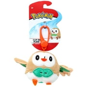 Pokemon Rowlet Clip-On Plush