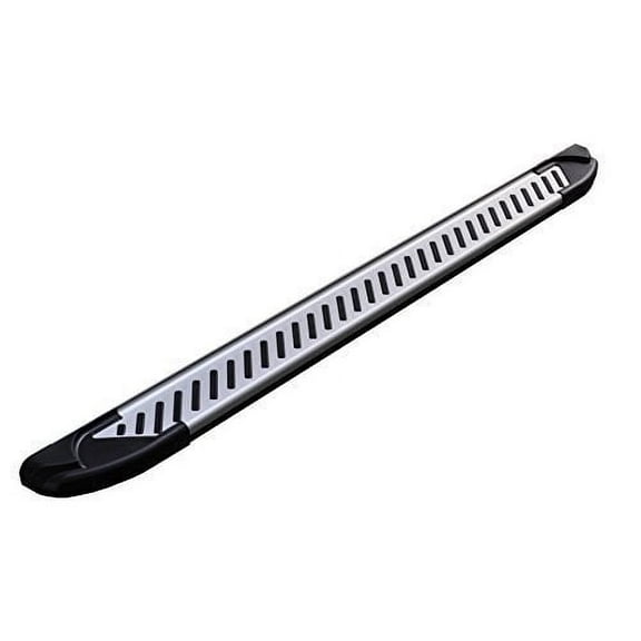 Super Duty Super Crew Running Boards 99-16 Ford Super Duty Super Crew Silver RAL-T Series Romik - Pair (2)