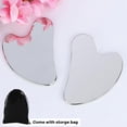 thumbnail image 4 of Masaje raspador de acero inoxidable Gua Sha Facial Tools MEQUER, 4 of 6